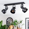 Tylar Plafones, Spot techo Negro, 3 luces
