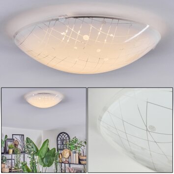 Ferli Plafones LED Blanca, 1 luz