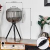 Trion Lámparas de mesa Negro, 1 luz