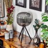 Trion Lámparas de mesa Negro, 1 luz