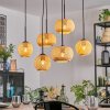 Bauro Lámparas suspendidas, Luminarias esféricas, Lámparas colgantes Crudo, 6 luces
