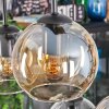 Koyoto Lámparas suspendidas, Luminarias esféricas, Lámparas colgantes Colores ámbar, Transparente, 6 luces