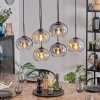 Apedo Lámparas suspendidas, Luminarias esféricas, Lámparas colgantes Colores ámbar, Transparente, Ahumado, 6 luces