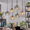 Apedo Lámparas suspendidas, Luminarias esféricas, Lámparas colgantes Colores ámbar, Transparente, Ahumado, 6 luces