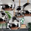 Koyoto Plafones, Luminarias esféricas dorado, Negro, 5 luces