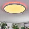 Zuren Plafones, Panel LED Blanca, 1 luz, Cambia de color