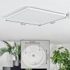 Zuren Plafones, Panel LED Blanca, 1 luz, Cambia de color