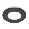 Ramek Plafones, Empotrables LED Negro, 3 luces
