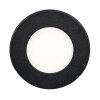 Ramek Plafones, Empotrables LED Negro, 3 luces