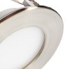 Ramek Plafones, Empotrables LED Níquel-mate, 3 luces