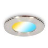 Ramek Plafones, Empotrables LED Níquel-mate, 3 luces