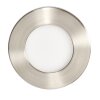 Ramek Plafones, Empotrables LED Níquel-mate, 3 luces