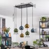 Koyoto Lámparas suspendidas, Luminarias esféricas, Lámparas colgantes Azul, dorado, Verde, 6 luces Koyoto Lámparas suspendidas, Luminarias esféricas, Lámparas colgantes Azul, dorado, Verde, 6 luces