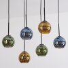 Koyoto Lámparas suspendidas, Luminarias esféricas, Lámparas colgantes Azul, dorado, Verde, 6 luces Koyoto Lámparas suspendidas, Luminarias esféricas, Lámparas colgantes Azul, dorado, Verde, 6 luces