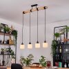 Bassagoda Lámparas suspendidas, Lámparas colgantes Crudo, Negro, 4 luces