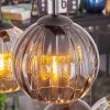 Koyoto Lámparas suspendidas, Luminarias esféricas, Lámparas colgantes Colores ámbar, Transparente, Ahumado, 6 luces
