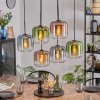 Lauden Lámparas suspendidas, Lámparas colgantes Azul, Verde, Transparente, Color cobre, 6 luces