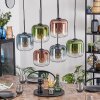 Lauden Lámparas suspendidas, Lámparas colgantes Azul, Verde, Transparente, Color cobre, 6 luces