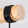 Koyoto Lámparas suspendidas, Luminarias esféricas, Lámparas colgantes Crudo, Negro, 3 luces