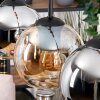 Koyoto Lámparas suspendidas, Luminarias esféricas, Lámparas colgantes Crudo, Negro, 3 luces