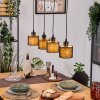 Bassagoda Lámparas suspendidas, Lámparas colgantes Crudo, Negro, 4 luces