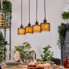 Bassagoda Lámparas suspendidas, Lámparas colgantes Crudo, Negro, 4 luces