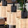 Cavaca Lámparas suspendidas, Lámparas colgantes Crudo, Negro, 4 luces