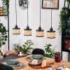 Ramila Lámparas suspendidas, Lámparas colgantes Crudo, Negro, 4 luces