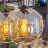 Koyoto Lámparas suspendidas, Luminarias esféricas, Lámparas colgantes Colores ámbar, 6 luces