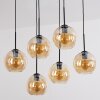 Koyoto Lámparas suspendidas, Luminarias esféricas, Lámparas colgantes Colores ámbar, 6 luces
