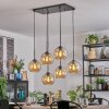Koyoto Lámparas suspendidas, Luminarias esféricas, Lámparas colgantes Colores ámbar, 6 luces
