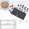 Mulstrand Lámparas suspendidas, Lámparas colgantes Crudo, 6 luces