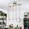 Bassagoda Lámparas suspendidas, Lámparas colgantes Crudo, Negro, 4 luces Bassagoda Lámparas suspendidas, Lámparas colgantes Crudo, Negro, 4 luces