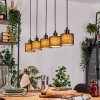 Bassagoda Lámparas suspendidas, Lámparas colgantes Crudo, Negro, 5 luces
