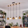 Bassagoda Lámparas suspendidas, Lámparas colgantes Crudo, Negro, 5 luces