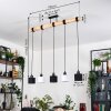 Bassagoda Lámparas suspendidas, Lámparas colgantes Crudo, Negro, 5 luces