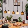 Bassagoda Lámparas suspendidas, Lámparas colgantes Crudo, Negro, 5 luces