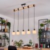 Bassagoda Lámparas suspendidas, Lámparas colgantes Crudo, Negro, 5 luces