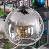Koyoto Lámparas suspendidas, Luminarias esféricas, Lámparas colgantes Transparente, Ahumado, 6 luces