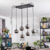 Ripoll Lámparas suspendidas, Luminarias esféricas, Lámparas colgantes Cromo, Ahumado, 6 luces