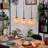 Basto Lámparas suspendidas, Lámparas colgantes Crudo, Negro, 3 luces