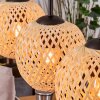 Basto Lámparas suspendidas, Lámparas colgantes Crudo, Negro, 3 luces