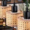Barcos Lámparas suspendidas, Lámparas colgantes Crudo, Negro, 5 luces