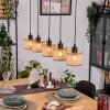 Barcos Lámparas suspendidas, Lámparas colgantes Crudo, Negro, 5 luces