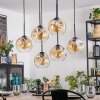 Ripoll Lámparas suspendidas, Luminarias esféricas, Lámparas colgantes Colores ámbar, Transparente, 6 luces Ripoll Lámparas suspendidas, Luminarias esféricas, Lámparas colgantes Colores ámbar, Transparente, 6 luces