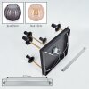 Koyoto Plafones, Luminarias esféricas dorado, Negro, 5 luces