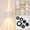 Mora Aplique para exterior LED Blanca, 2 luces