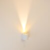 Mora Aplique para exterior LED Blanca, 2 luces