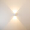 Mora Aplique para exterior LED Blanca, 2 luces