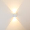 Mora Aplique para exterior LED Blanca, 2 luces
